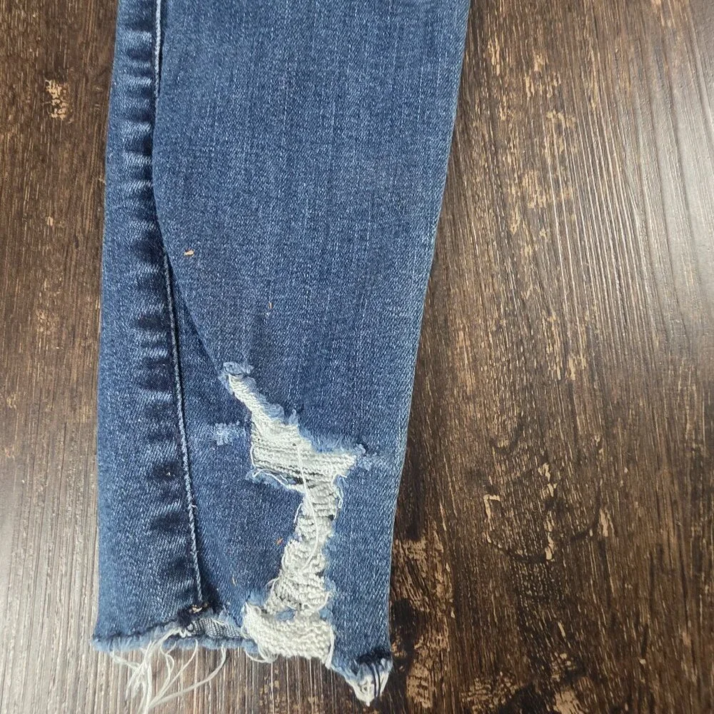 Hollister High Rise‎ Super Skinny Soft Stretch Jeans Sz 3R Long W26 L30